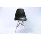 Kit 06 Cadeira Charles Eames Eiffel - Preto Preto
