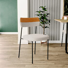 Kit 06 Cadeira Decorativa Estofada Para Sala De Jantar Melina