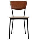 Kit 06 Cadeira Para Sala De Jantar Village Preto C01 Linho Ar