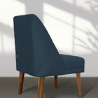 Kit 06 Cadeiras De Jantar Bela Suede Azul Marinho - Meu Lar