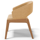 Kit 06 Cadeiras De Jantar E Estar Living Estofada Lince L02 B