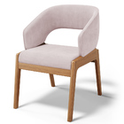 Kit 06 Cadeiras De Jantar E Estar Living Estofada Lince L02 S