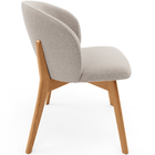 Kit 06 Cadeiras De Jantar E Estar Living Estofada Mia L02 Bou