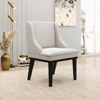 Kit 06 Cadeiras De Jantar Liz Veludo Cinza Base Fixa Madeira