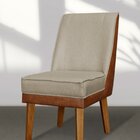 Kit 06 Cadeiras De Jantar Virgínia Composê  E Courissimo Cast