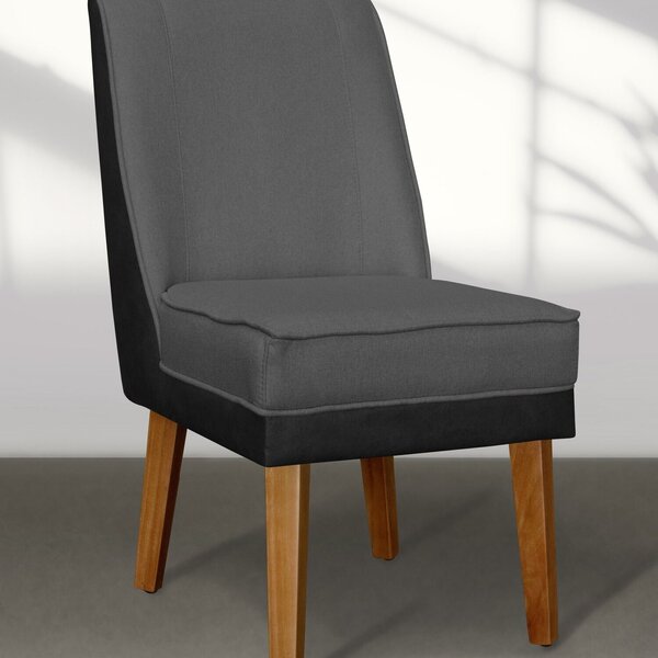 Kit 06 Cadeiras De Jantar Virgínia Composê E Courissimo Grafi