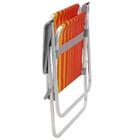 Kit 06 Cadeiras De Praia Tramontina Samoa Alta Em Alumínio Co