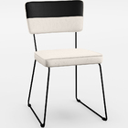 Kit 06 Cadeiras Decorativas Estofada Allana L02 Faixa Facto P