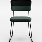 Kit 06 Cadeiras Decorativas Estofada Allana L02 Faixa Facto P