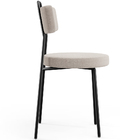 Kit 06 Cadeiras Decorativas Estofada Para Sala De Jantar Barc