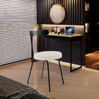 Kit 06 Cadeiras Decorativas Estofada Para Sala De Jantar Haia