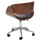 Kit 06 Cadeiras Escritório Office Oga Base Giratória Cromada