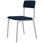 Kit 06 Cadeiras Estofada Para Sala De Jantar Sense Branco C01