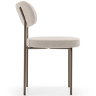 Kit 06 Cadeiras Estofadas Para Sala De Jantar Melina Base Are