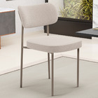 Kit 06 Cadeiras Estofadas Para Sala De Jantar Melina Base Are