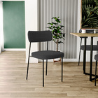 Kit 06 Cadeiras Estofadas Para Sala De Jantar Melina L02 Bouc