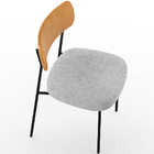 Kit 06 Cadeiras Estofadas Para Sala De Jantar Melina L02 Cour