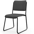 Kit 06 Cadeiras Hoteleira Auditório Empilhável Inter L02 Crep