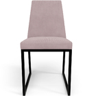 Kit 06 Cadeiras Para Sala De Jantar Base Aço Industrial Preto