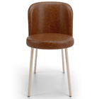 Kit 06 Cadeiras Para Sala De Jantar Cozinha Estofada Gavi Are