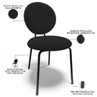 Kit 06 Cadeiras Para Sala De Jantar Cozinha Évora L02 Bouclê