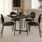 Kit 06 Cadeiras Para Sala De Jantar Cozinha Évora L02 Linho C