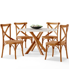 Kit 06 Cadeiras Para Sala De Jantar E Estar Living Ávila L02