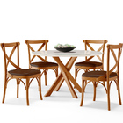 Kit 06 Cadeiras Para Sala De Jantar E Estar Living Estofada Á