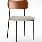 Kit 06 Cadeiras Para Sala De Jantar Melina L02 Couríssimo Cam