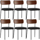 Kit 06 Cadeiras Para Sala De Jantar Melina L02 Couríssimo Mar