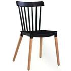 Kit 06 Cadeiras Paris - Preto Preto