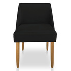 Kit 06 Cadeiras Poltrona Juliana Suede Pés Palito Castanho -