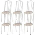 Kit 06 Cadeiras Tubular 021 Assento