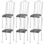 Kit 06 Cadeiras Tubular 021 Assento
