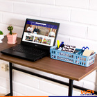 Kit 06 Cestos Organizadores 11x32cm Com Divisórias - Wp Conne