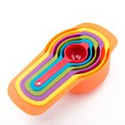 Kit 06 Medidores De Cozinha Encaixáveis Xícara Colher Copo