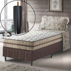 Kit 06 Pés De Madeira Para Camas Box Solteiro Pe De Cama 13cm