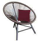 Kit 06 Poltrona Cadeira Suede Marsala Bordô