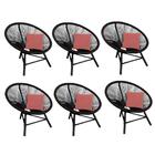 Kit 06 Poltrona Cadeira Suede Rose Gold