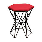 Kit 06 Puff Banqueta Louis Industrial Para Penteadeira Sala H