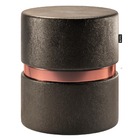 Kit 06 Puffs Bancos Decorativos Redondo Porto 49x43cm Corano