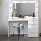 Kit 06 Puffs Banqueta Alta Bita Industrial Sala Penteadeira P