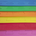 Kit 06 Un. Tatame Tapete Eva 50x50 10mm Com Encaixe