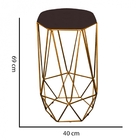 Kit 07 Banqueta Alta Aramado Liz Para Cozinha Bar Balcão Bist