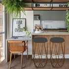 Kit 07 Banqueta Alta Aramado Liz Para Cozinha Bar Balcão Bist