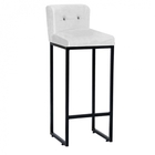 Kit 07 Banqueta Alta C/ Encosto Lucca Industrial Cozinha Balc