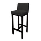Kit 07 Banqueta Alta Com Encosto Aila Cozinha Balcão Bistrô B