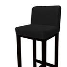 Kit 07 Banqueta Alta Com Encosto Aila Cozinha Balcão Bistrô B