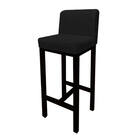 Kit 07 Banqueta Alta Com Encosto Aila Cozinha Balcão Bistrô B