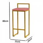 Kit 07 Banqueta Alta Lina Dourado Rose Gold